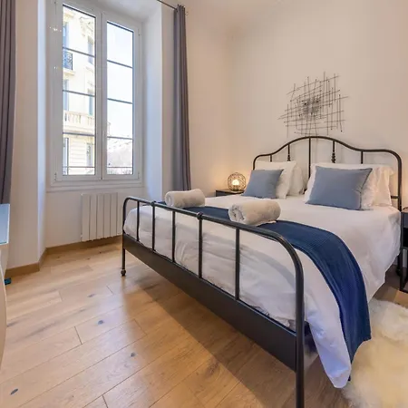 Le Carré D'or - à 2 Min à Pied Du Centre-ville Apartamento Nice